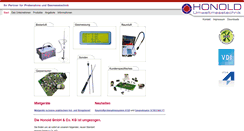 Desktop Screenshot of honold-umwelt.de